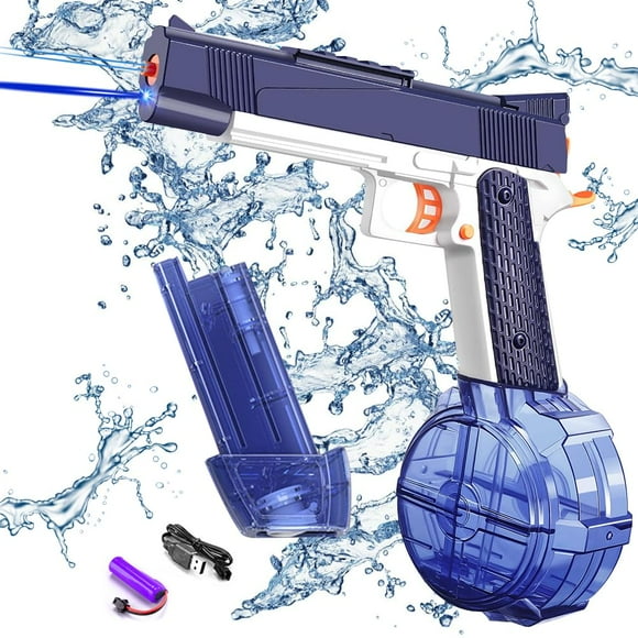 Pistola de Agua Eléctrica Automática EWRITN Batería 550ml Alcance de 10m