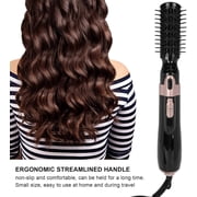 Hair Dryer Brush, 4 in 1 Hot Air Brush Hair Blow Dryer Brushes Set, Hair Curler & Hair Dryer Brush Negative Ion Blow Dryer Brush in One for Travel Salon