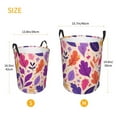 thumbnail image 3 of Leafs Doodle Laundry Hamper Medium Storage Basket/Toy Organizer/Dirty Clothes Bucket, 3 of 5