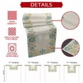 thumbnail image 5 of Table Runner 13x70in Inches Long, Vintage Winter SnowflakeLinen Washable Dresser Scarf Abstract Geometric ArtKitchen Dinning Tablerunners for Holiday/Party/Wedding/Home Tables Decor, 5 of 9