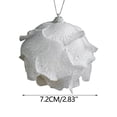 thumbnail image 2 of Xihbxyly Artículos Prime con Entrega Hoy Bolas de Espuma Navideñas Blancas para Decorar Árboles de Navidad, Piezas Colgantes, Accesorios de Decoración, 2 of 6
