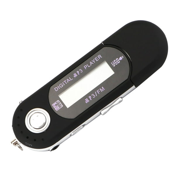 Ontcijferen Kunstmatig cursief Portable Mini USB Flash LCD Digital MP3 Player Support Flash 32GB TF Card  Slot Music Player FM Radio - Walmart.com