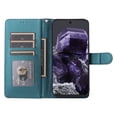 thumbnail image 2 of Leather Wallet With Card Holder Zipper Phone Case For Redmi Note 12R PU Leather Magnetic Handbag Zipper Pocket Card Slots, 2 of 9