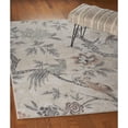 thumbnail image 5 of Ox Bay Evan 7'9" x 9'5" Beige/Brown Tropical Birds Durable Performance Indoor Area Rug, 5 of 8