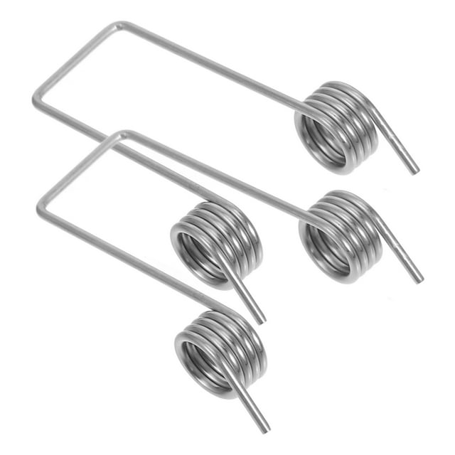 SHISUYAN 2 Pcs Ressort de Couvercle de Poubelle Petits Ressorts Remplacement Ressort de Poubelle Ressort Torsionnel Remplacement Ressort pour Réparation