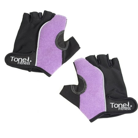 Tone Fitness Weight Gloves, Purple