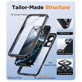 thumbnail image 5 of Funda de teléfono Temdan para iPhone 16 Pro a prueba de agua IP68 de 6,3 pulgadas, 5 of 5