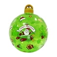 thumbnail image 1 of Christmas Ornaments Outdoor Christmas PVC inflatable Decorated Ball Giant Christmas Inflatable Ball Christmas Tree Decorations, Christmas Inflatable Balls for Home Outdoor Christmas DecorAH829, 1 of 4