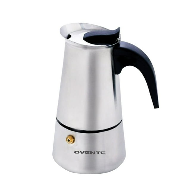 Ovente 4Cup Stovetop Espresso Coffee Maker Pot