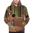 thumbnail image 5 of Lsque Scooby-Doo Pattern Casual Men's Hoodie,Hooded Sweatshirt with Kangaroo Pocket,Pullover Hoodie-4X-Large, 5 of 8