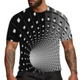thumbnail image 4 of Men's T-Shirt 3D Novelty Tshirts Men Graphic Funny Tees 3D Printed Crew Neck Short Sleeve Summer Casual Tees Tops Mens T Shirt, 4 of 4