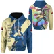 thumbnail image 1 of Sudadera con capucha informal de moda con estampado digital 3D de Pikachu Anime Pokemon Elf, regalo de cumpleaños, 1 of 1