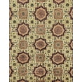 thumbnail image 1 of Ahgly Company Machine Washable Indoor Rectangle Abstract Dark Sienna Brown Area Rugs, 6' x 9', 1 of 7