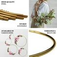 thumbnail image 4 of Efavormart 24" Heavy Duty Gold Metal Floral Hoop Wreath Hanging Rings For Wedding Party Decoration, 4 of 10