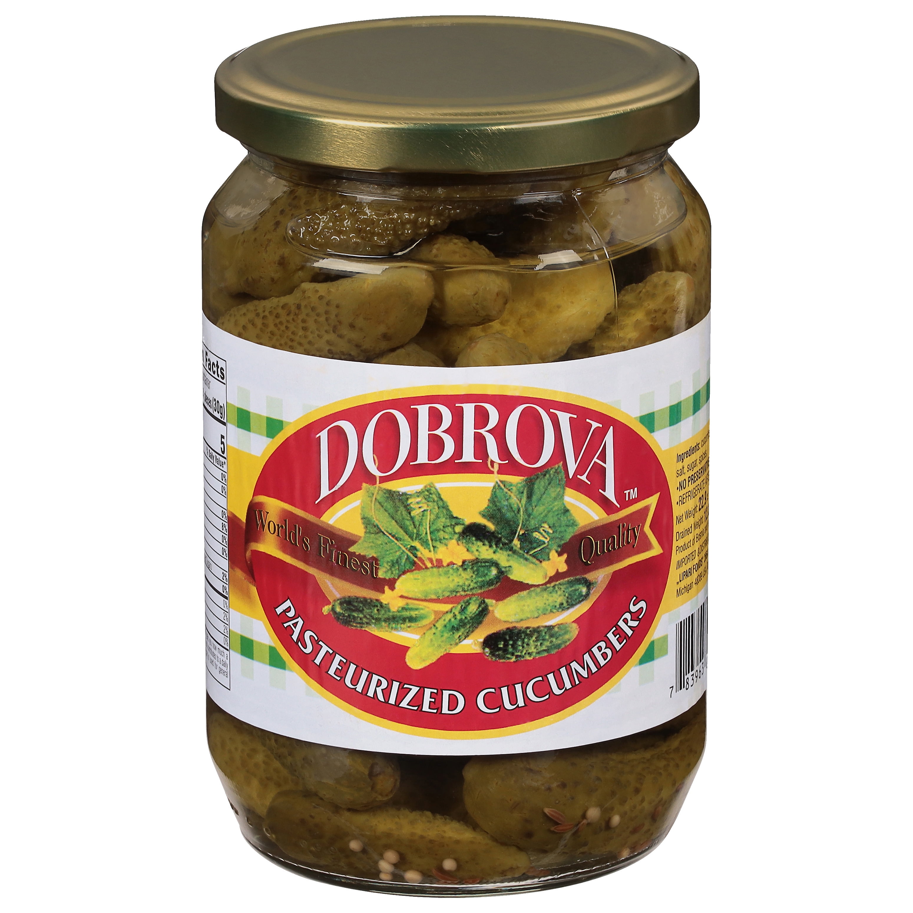 (2 pack) Dobrova Pickled Cukes
