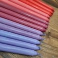 thumbnail image 2 of Elyon Tableware® 25 Red Unscented Wax Taper Candles, 8 Hour Burn Time, 2 of 2