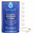 thumbnail image 1 of HumidX Plus for Airmini CPAP Machine by - ResMed Airmini HumidX Plus Replacement Cartridges | Compatible with P10 Nasal Pillows & N20/N30 Nasal Masks (6-Pack), 1 of 5