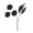 A, variant on XHKUYI Black Halloween Branches 15.8 Inch, Gothic Vase Filler with Dark Maple Leaf Shape and Flexible Floral Stem, for Halloween Table Vase Mantel Party Decor Arrangement