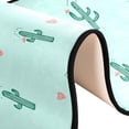 thumbnail image 4 of Kitchen Rugs and Mats Non-Skid Washable Runner Rugs Cute Cactus Heart Green Long 72x24 inch for Floor Cushioned Hallway Entryway Indoor 2x6, 4 of 7