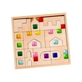 thumbnail image 4 of Juego de bloques de construcción de arcoíris, cubos acrílicos para resolver problemas, juguetes de aprendizaje suaves, bloques de construcción de, 4 of 9