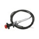 thumbnail image 1 of 10ft Heavy Duty Vernier Locking Throttle Cable 55204 Vcgtx10 Truck Equipment, 1 of 5
