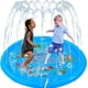 thumbnail image 1 of Diversión acuática al aire libre para niños: 67" cojín inflable del chapoteo - estera del juego del agua con la edad de los rociadores - juguete del agua del niño para el verano Sp, 1 of 5