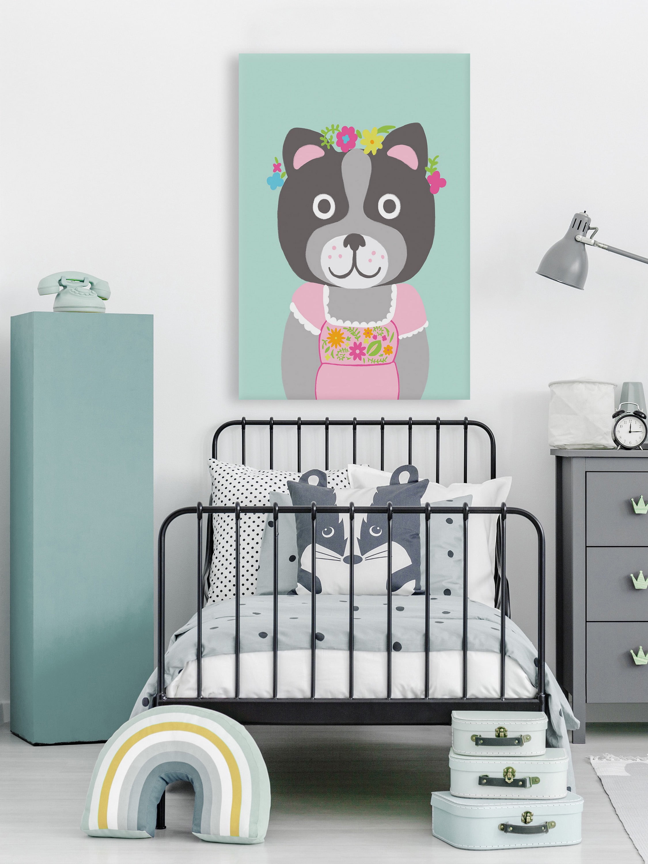 Marmont Hill Fancy Animals III Canvas Wall Art