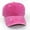 Pink, variant on Men Women Vintage Washed Distressed 100% Cotton Baseball Cap Adjustable Dad Hat (Red)