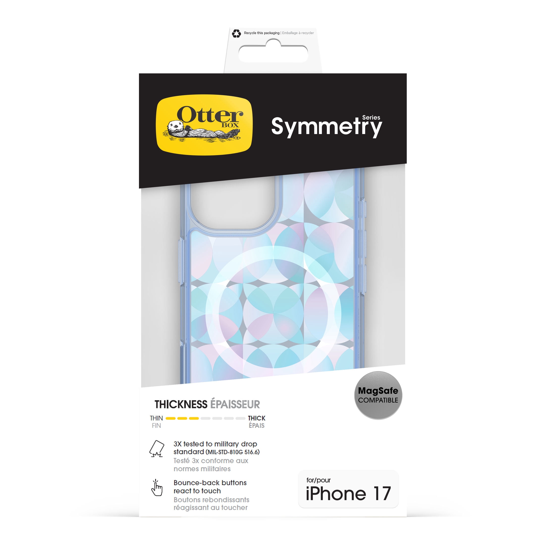 OtterBox Symmetry Series Case with MagSafe for iPhone 17 - Blue
