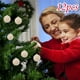 thumbnail image 5 of 2025 Nuevas Bolas De Terciopelo Navideñas 12 Unidades Adornos Para Árbol De Navidad Con Copos Verdes Bolas De Plástico Adornos Navideños De Terciopelo Rojo Para Colgar En El Árbol De Navidad Adornos, 5 of 5