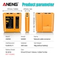 thumbnail image 4 of ANENG M469D Testeur de Câble Réseau Instrument d'Appariement pour Lignes RJ11 RJ45 avec Indicateur, Vérification Marche-Arrêt/ Câble Réseau Blindé/ Test Longue Distance, 4 of 7