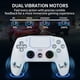 thumbnail image 4 of Controlador para Juegos NBCP con Cable PS5 Turbo Doble Vibración Blanco, 4 of 8