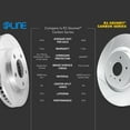 thumbnail image 7 of R1 Concepts Rear Brakes and Rotors Kit |Rear Brake Pads| Brake Rotors and Pads| Semi Metallic Brake Pads and Rotors  - RES.66083.03, 7 of 7