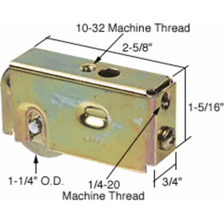 3/4 Steel Door - CRL 1-1/4