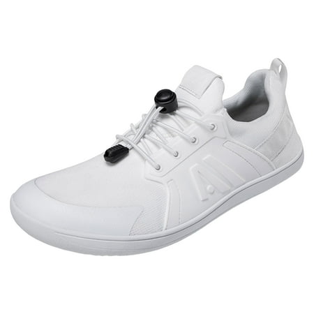 

Men Sports Shoes Fashionable New Pattern Simple And Solid Color Thick Soled Outdoor Hiking Shoes Comfortable Non Elastic Band Casual Shoes