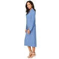 thumbnail image 4 of Roaman's Women's Plus Size Two-Piece Skirt Suit With Shawl-Collar Jacket Skirt Suit, 4 of 6