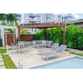 thumbnail image 1 of Belvedere Combination Furniture for Outdoor – Patio Furniture Set with Sectional Set, Four-seat Dining Set, and Chaise Lounge Set (12-Piece), 1 of 8