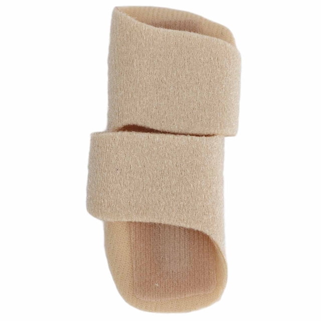 Férula para dedo, fijación de articulaciones transpirable, funda para dedo de doble nudillo para dedos rotos y tensos, Color de piel, tamaño uniforme