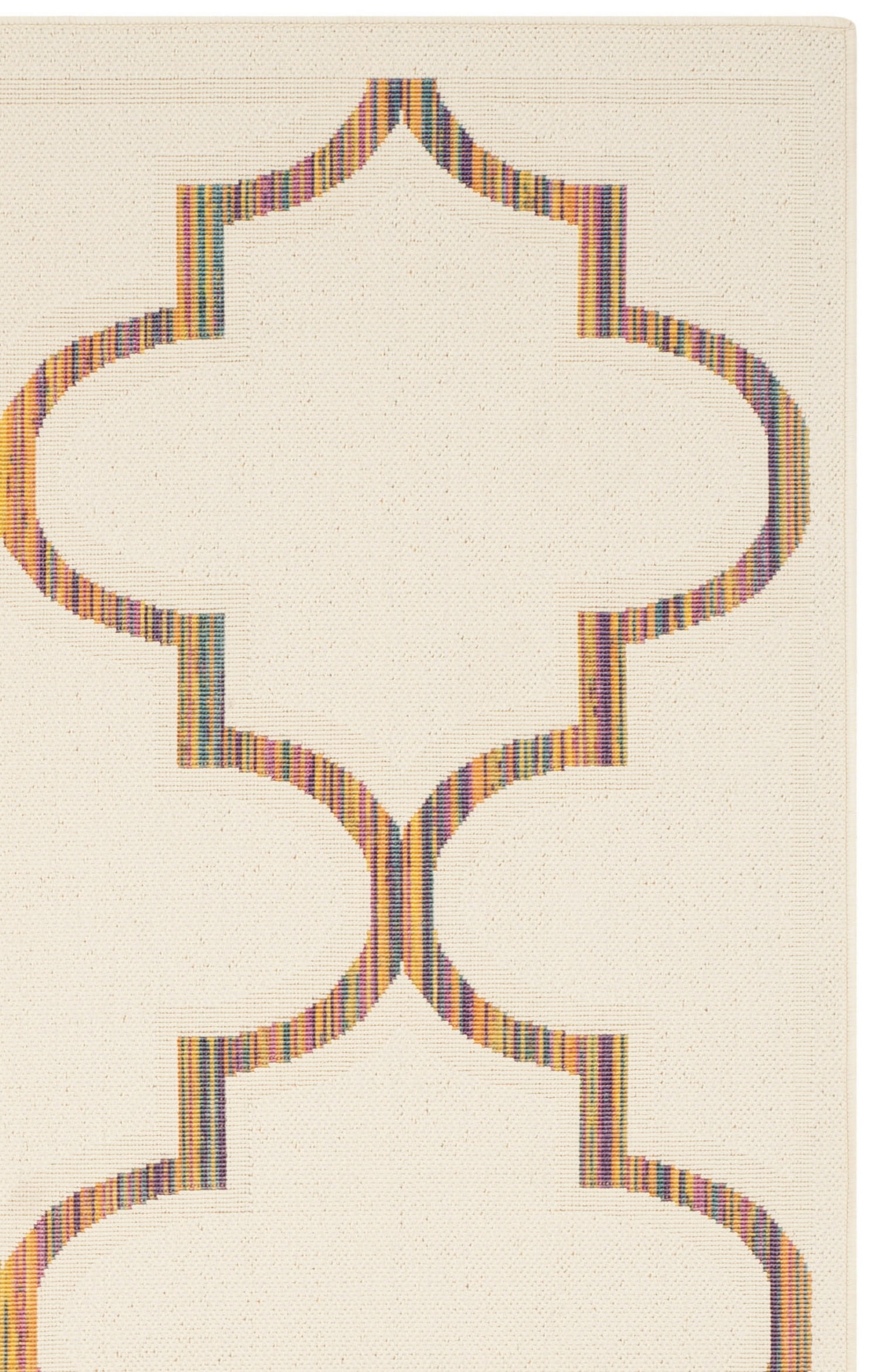 Safavieh Havana Bryon Geometric Indoor/Outdoor Area Rug, Natural/Multi, 4' x 5'7"