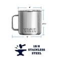 thumbnail image 2 of Taza YETI Rambler 414 ml de acero inoxidable con aislamiento al vacío, 2 of 8