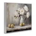 thumbnail image 3 of Stupell Industries Vase Of Peonies & Lemons Gray Framed Giclee Art design by LSR Creative Studio, 11 x 14, 3 of 8