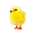 thumbnail image 4 of Cateissary 60 Piezas Pollito de Pascua Adorable Plástico Amarillo Artesanía Exhibición Artificial Portátil Juguetes Festival Decoración Dormitorio Kits de decoración para fiestas Cateissary HA012585-00, 4 of 6