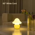 thumbnail image 2 of Lámpara HEQET Setas Lámpara de Mesa de Vidrio Blanco 110V, 2 of 4