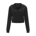 thumbnail image 2 of Vedolay Women's Coat Womens Oversized Fringe Casual Jacket Long Sleeve Casual Jackets,Black XL, 2 of 5