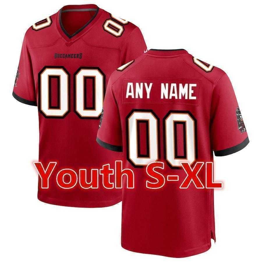 NFL_Jerseys Jersey Tampa''Bay''Buccaneers'' #12 Tom Brady 13 Mike Evans 45  Devin White 87 Rob Gronkowski''NFL'' Youth 100th Limited Jersey