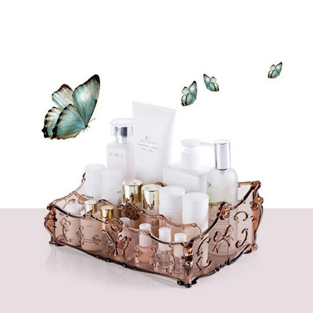 Desktop Storage Box Cosmetic Skin Care Products Plastic Storage Rack