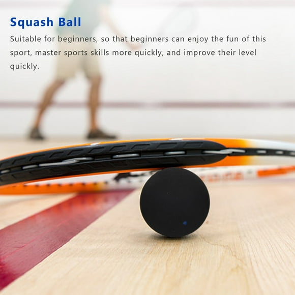 Squash Ball Blue Dot Fast Speed Sports Rubber Balls Professional Player Competition Squash(3 Pcs)