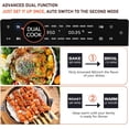 thumbnail image 5 of Kitchen in the Box 32QT Digital Air Fryer Toaster Oven Combo, 21-in-1 Convection Oven with Rotisserie & Dehydrate, Family-Size Countertop Oven with 6 Accessories, 1800W, Black, 5 of 8