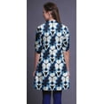 thumbnail image 4 of Bimba Kurti à Manches Retroussables pour Femmes, Col Mandarin Imprimé, Hauts de Kurti Courts, 4 of 6