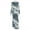 Black Grey, variant on Women's Camouflage Print O-Neck Long Sleeve Hips Wrapped Long Dress, Slight Perspective, Sexy